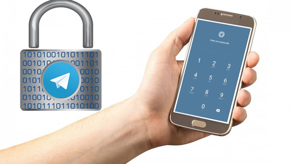 قفل خودکار تلگرام با Passcode Lock