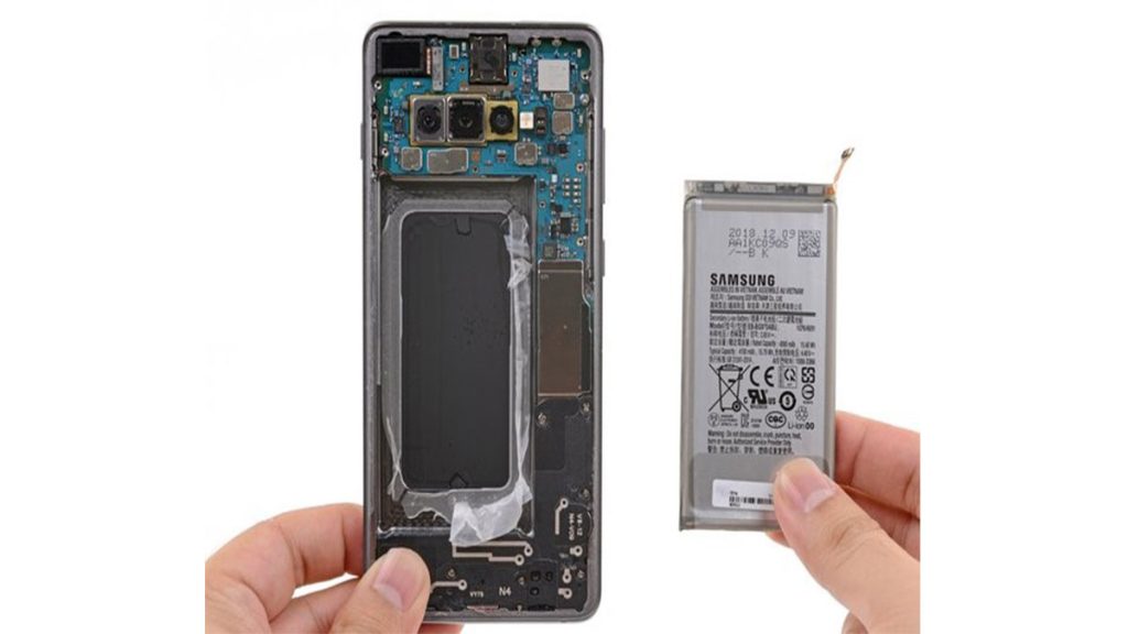 آموزش تعویض باتری گوشی سامسونگ S10