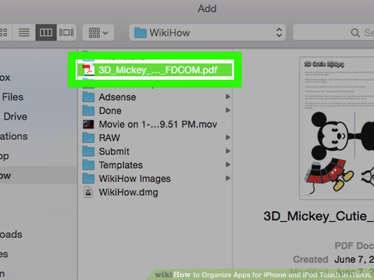 پایین صفحه بیایید و روی Add File کلیک کنید