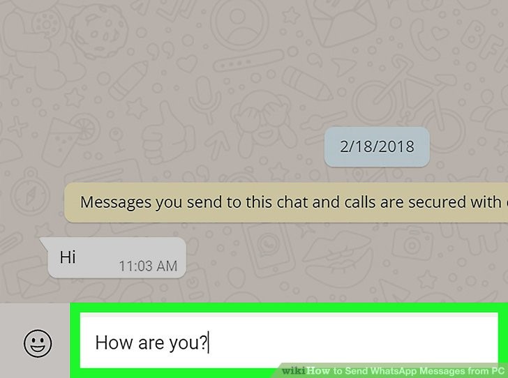 اکنون پیام خود را تایپ کنید