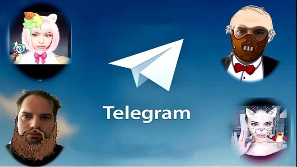 افزودن استیکر به عکس در تلگرام 