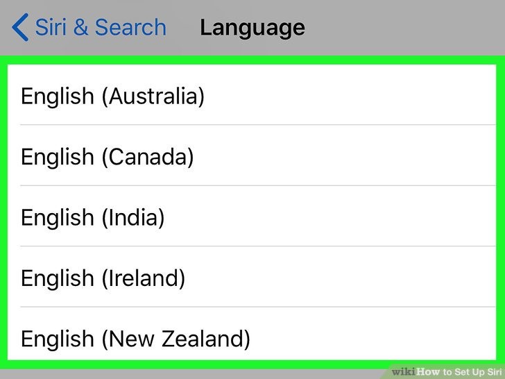 زبان سیری را تغییر دهید