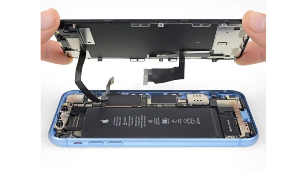 آموزش تعویض ال سی دی آیفون XR