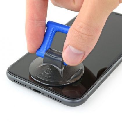 کاپ مکش دستی را بچسبانید