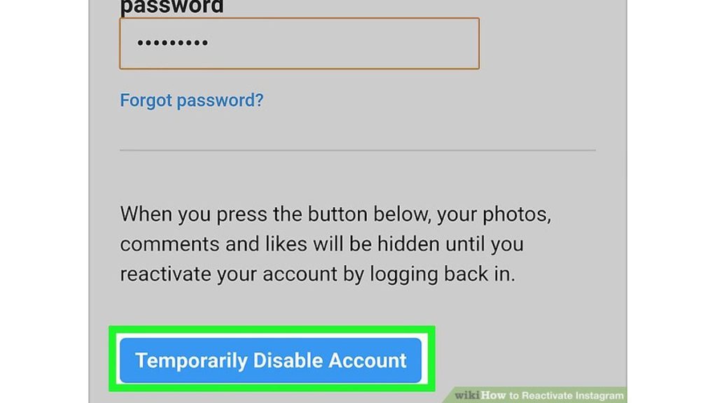 نحوه فعال سازی مجدد حساب اینستاگرام