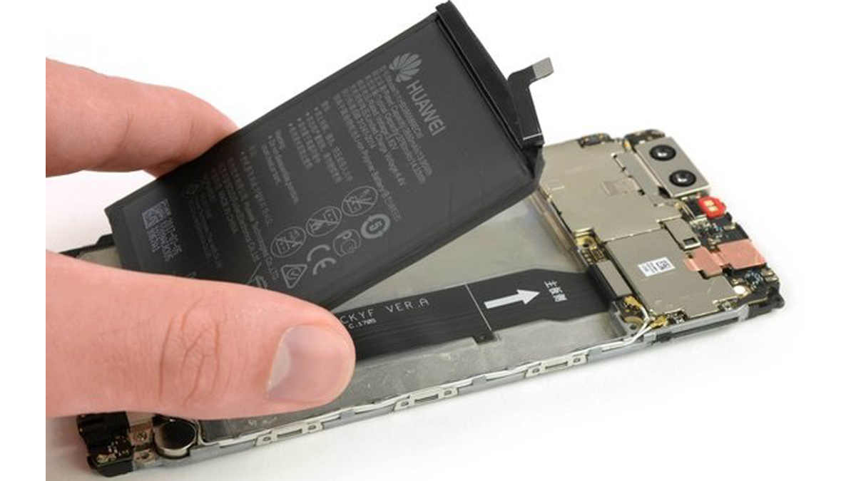 آموزش تعویض باتری هواوی P10 Plus
