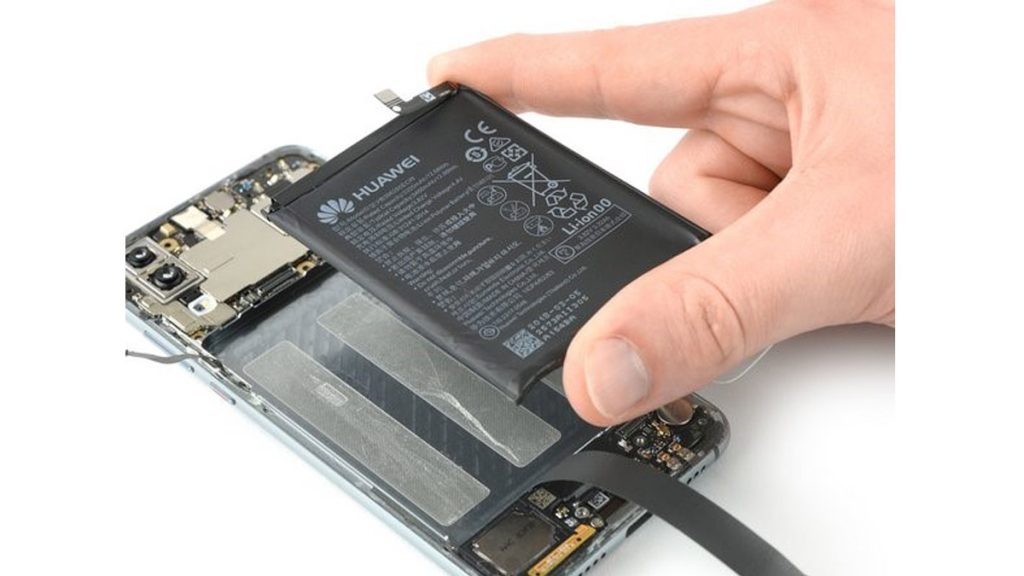 آموزش تعویض باتری هواوی P20