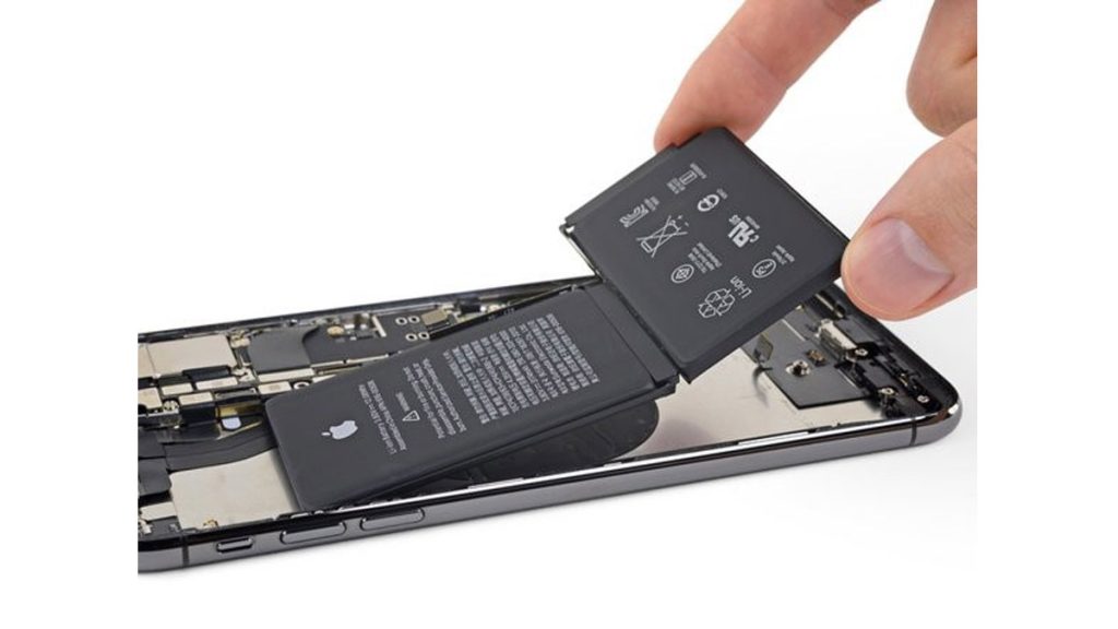 آموزش تعویض باتری آیفون XS Max