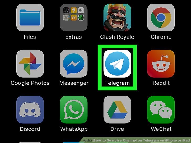 تلگرام را باز کنید