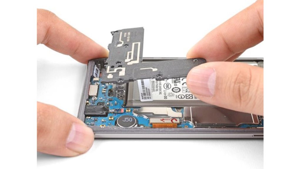 آموزش تعویض کپسول گوشی سامسونگ S10