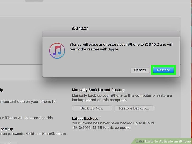 تلفن خود را با iTunes به نسخه پشتیبان قبلی برگردانید
