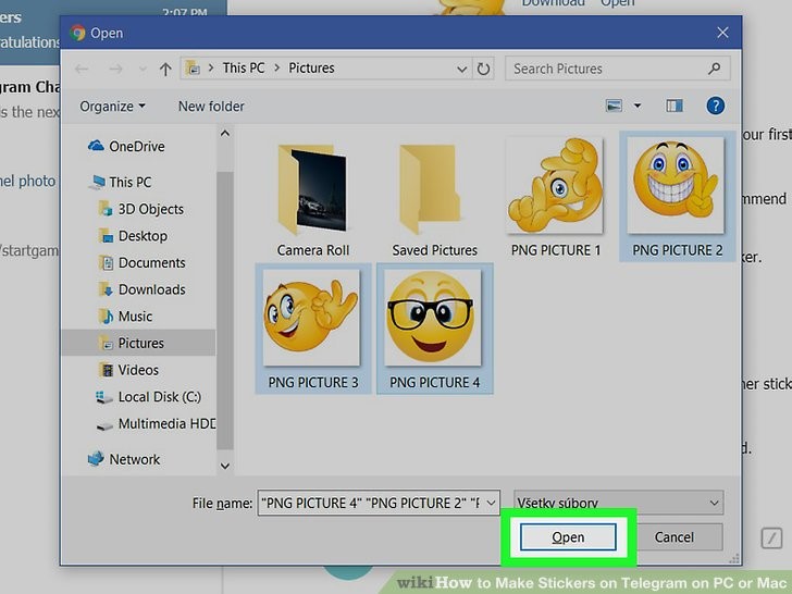 استیکرهای اضافی برای کامل کردن بسته استیکرها را آپلود کنید