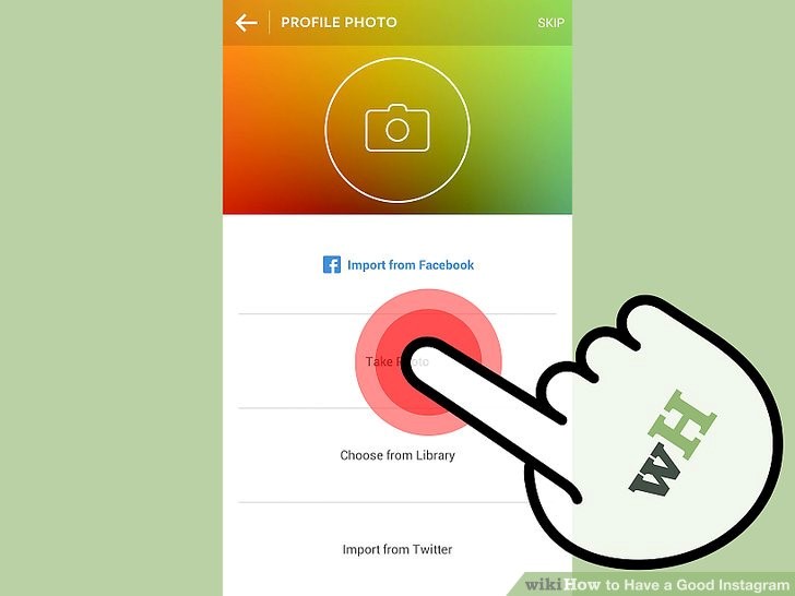 نام کاربری و عکس پروفایل مناسب و خوبی انتخاب کنید