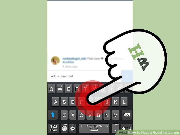 زیر تعداد زیادی از تصاویر افراد کامنت بگذارید