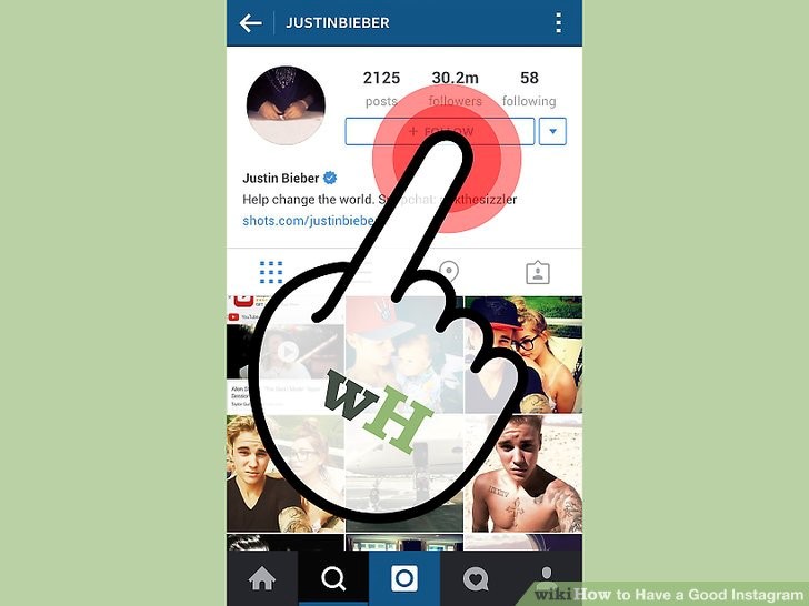 افراد زیادی را فالوو کنید