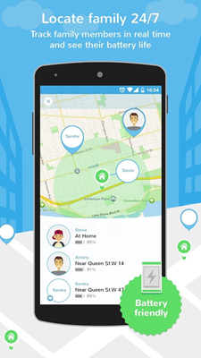 اپلیکیشن GPSWOX Family Locator اپلیکیشن GPSWOX Family Locator