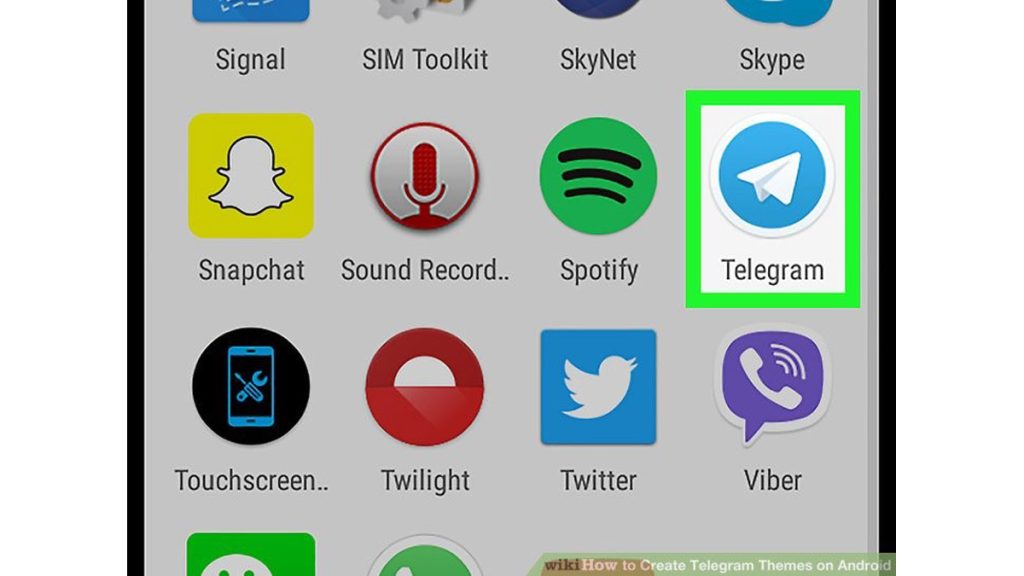 نحوه ایجاد تم تلگرام در اندروید
