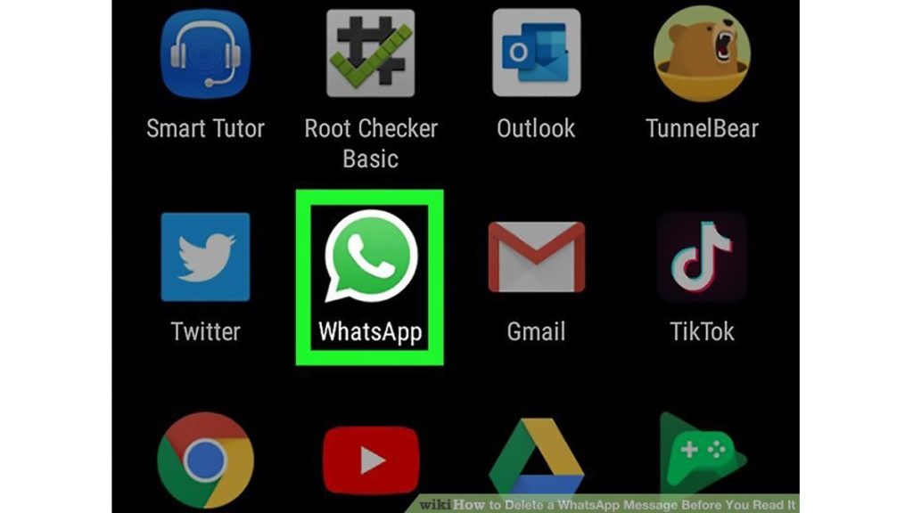 چگونه پیام واتس اپ را قبل از خواندن پاک کنیم