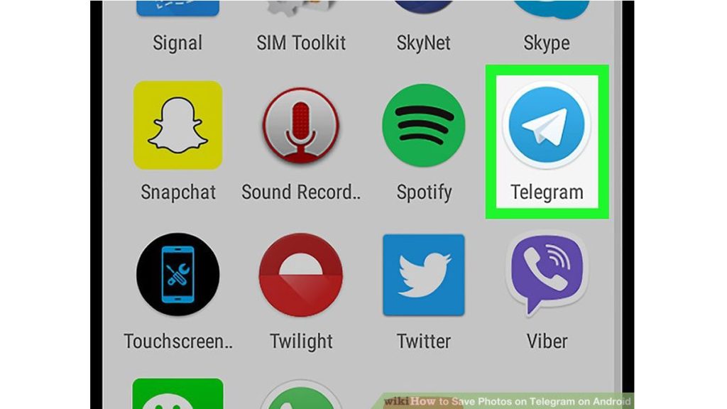 نحوه ذخیره عکس در تلگرام در اندروید