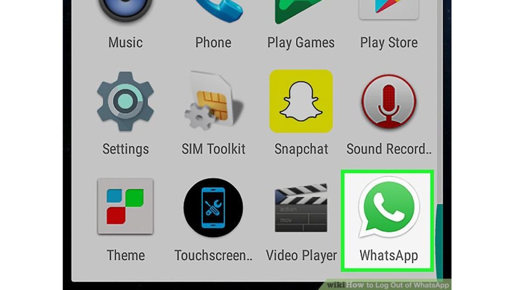 نحوه خروج از سیستم واتس اپ