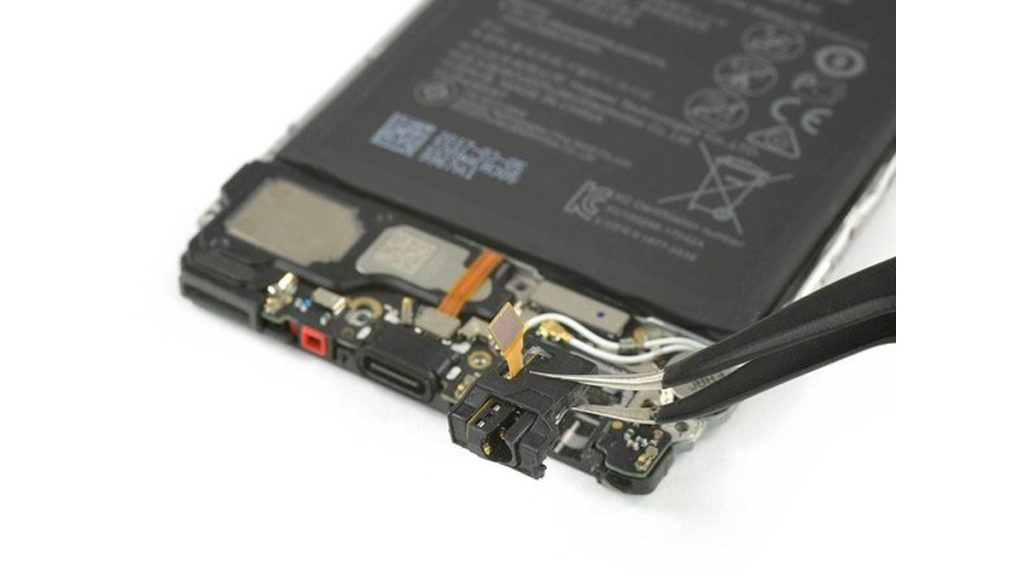 آموزش تعویض جک هدفون هواوی P10 Plus