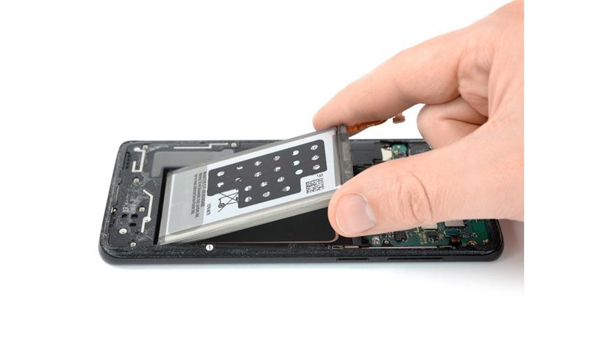 آموزش تعویض باتری گوشی سامسونگ S9 Plus