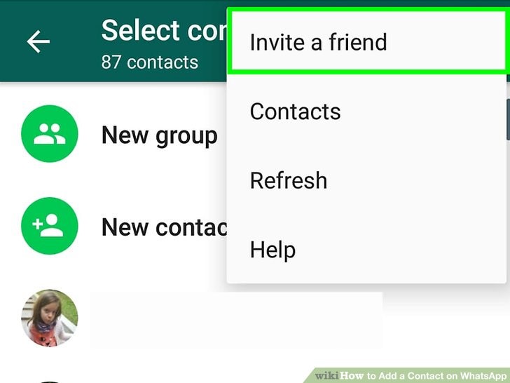 روی دعوت از یک دوست Invite a Friend ضربه بزنید