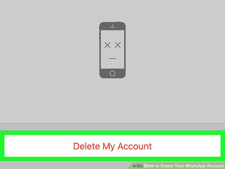 روی گزینه Delete My Accountضربه بزنید