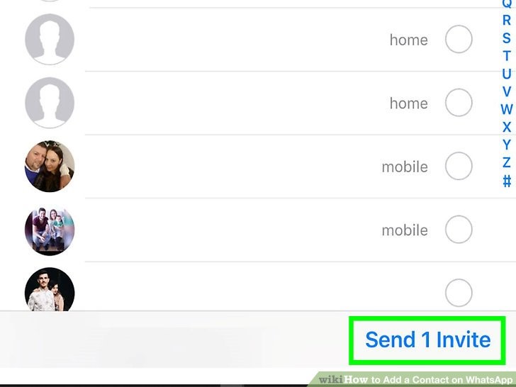 روی Send 1 Invite ضربه بزنید