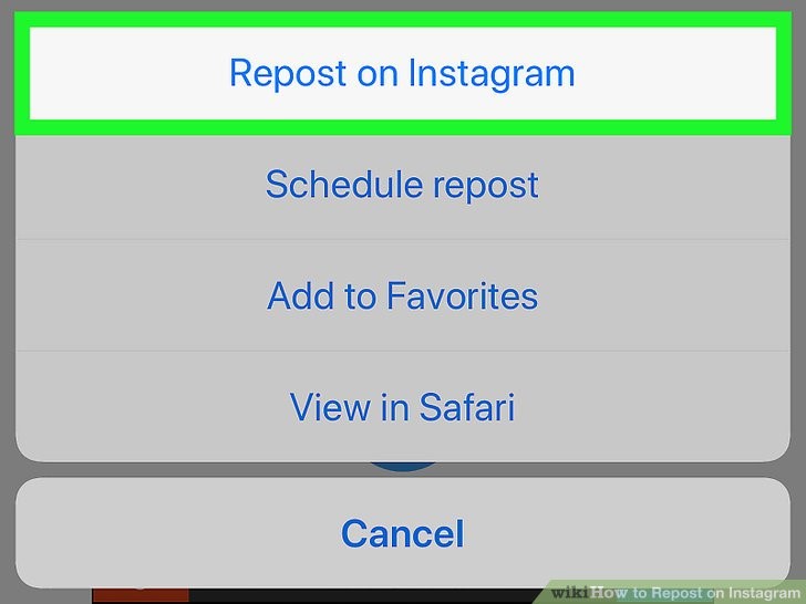 روی گزینه اینستاگرام Instagram ضربه بزنید