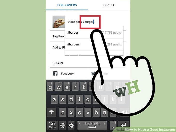 از هشتگ های مناسب استفاده کنید
