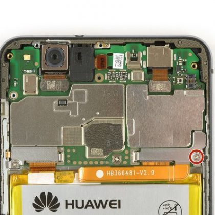 جداسازی اتصال باتری در هواوی P10 Lite