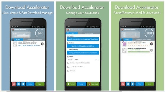 برنامه Download Manager Accelerator برنامه Download Manager Accelerator