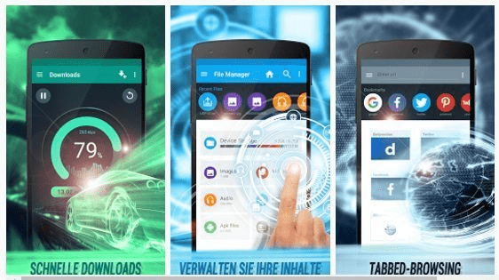 برنامه Download Manager for Android برنامه Download Manager for Android