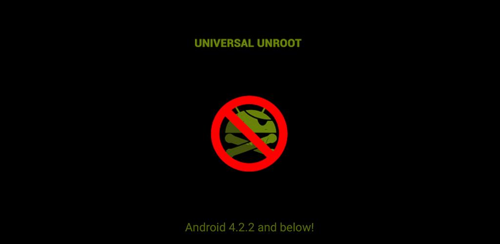 آنروت کردن با برنامه Universal Unroot آنروت کردن با برنامه Universal Unroot