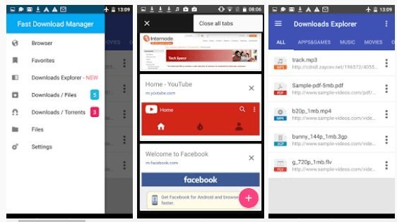 برنامه Fast Download Manager برنامه Fast Download Manager