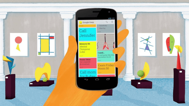 برنامه Google Keep