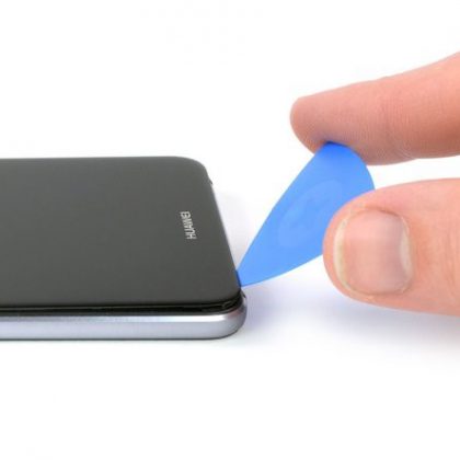 صفحه نمایش هواوی P10 Lite را حرارت دهید.
