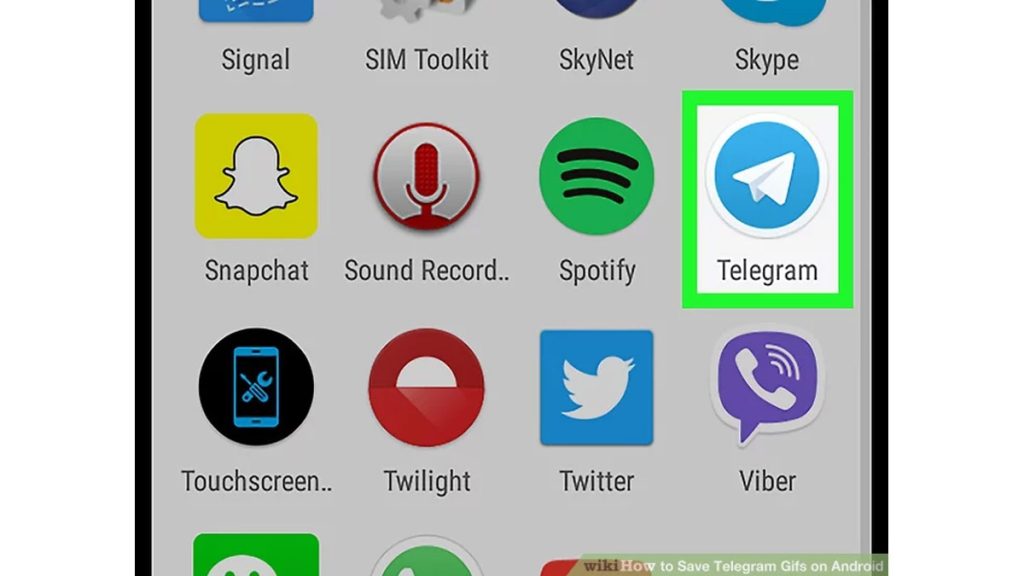 نحوه ذخیره گیف های تلگرام در اندروید
