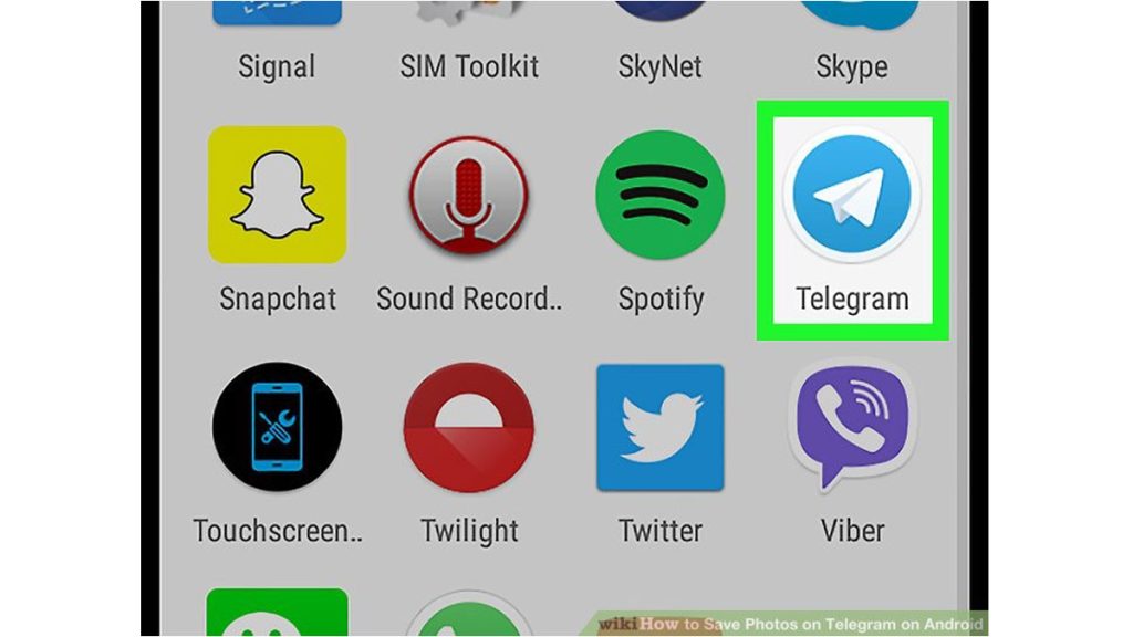 نحوه ذخیره تصاویر تلگرام در اندروید