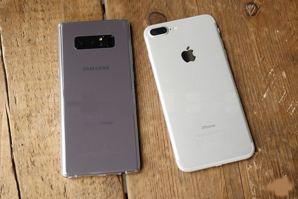 آیفون 8 پلاس بهتر است یا گلکسی نوت 8