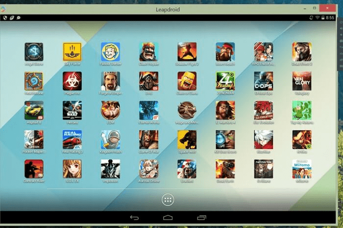 شبیه ساز اندروید  LeadDroid 