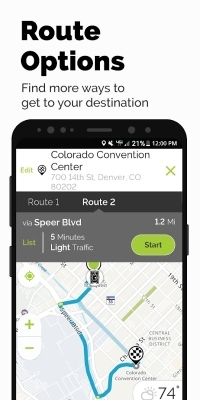 برنامه MapQuest