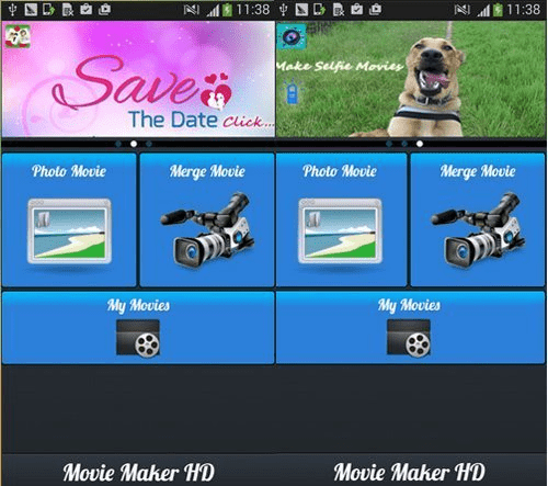برنامه Movie Maker: Video Merger