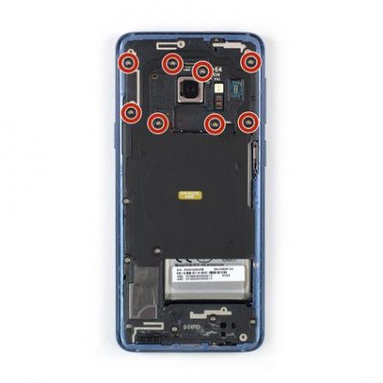 آنتن NFC و سیم پیچ شارژ در سامسونگ گلکسی S9