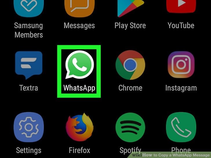 واتس اپ را روی دستگاه اندروید خود باز کنید