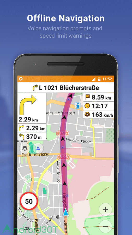 برنامه OsmAnd Maps