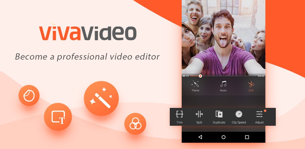 برنامه VivaVideo: Free Video Editor