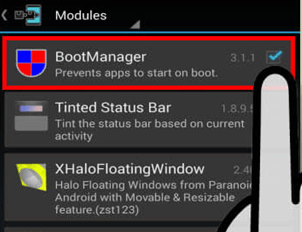 گزینه Boot Manager را انتخاب کنید گزینه Boot Manager را انتخاب کنید