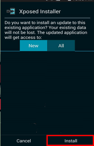 گزینه Install را انتخاب نمایید گزینه Install را انتخاب نمایید